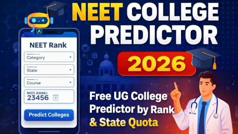 NEET COLLEGE PREDICTOR 2026