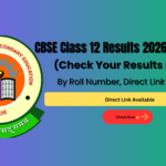 CBSE Class 12 Result 2026
